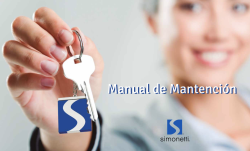 Manual de mantención